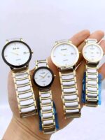 Shophine Elysian Duet | The Definitive Luxury Couple Watch Set in Gold & Polished Ceramic - Image 2