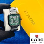 Skeleton Dial Automatic Timepiece in Polished Onyx Ceramic