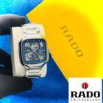 Automatic Skeleton Watch with Oceanic Blue Dial