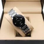 Shophine Eternity Couple's Timepieces | The Ultimate His and Hers Watch Set in Onyx & Steel - Image 2